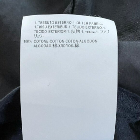 Versace Collection Men's Sz 41 "Trend" Black Dress Shirt Banded Collar - Picture 7 of 10